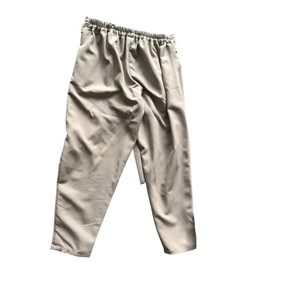 Tan Blazer Suit Set Open Front Career Jacket Business Casual - Picture 7 of 9